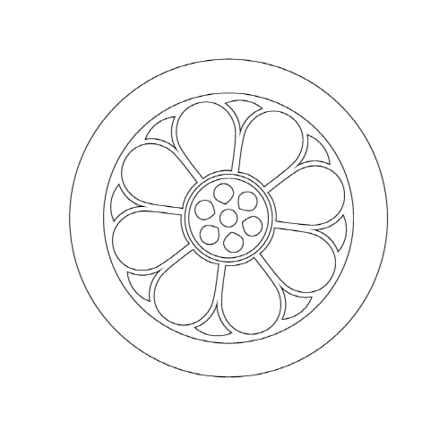 연화문수막새(111166)