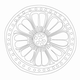 연화문수막새(22631)