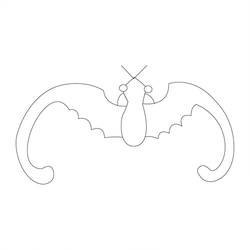 박쥐문(43895)