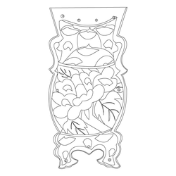 반닫이 백동장석(77995)