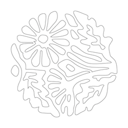 꽃문,잎사귀문(30959)