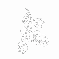 꽃문,잎사귀문(29313)