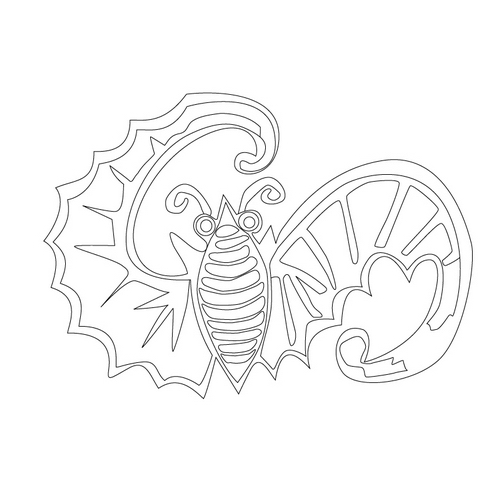 박쥐문(13171)