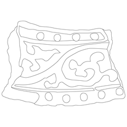 덩굴문암막새(79713)