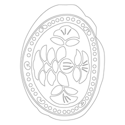 모란무늬수막새(52626)