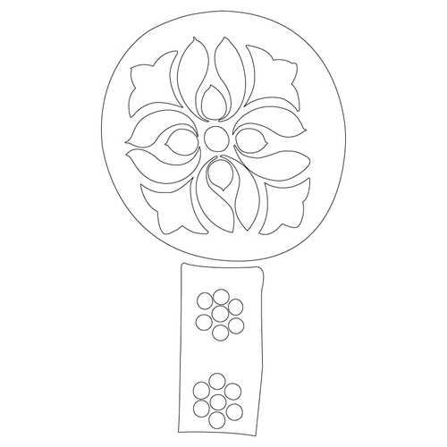 수원향교 내삼문 평방뺄목, 창방뺄목(59693)