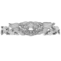 청룡사 사천왕문 창방(58864)