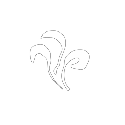 검은풀그림청자병(17734)