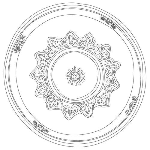 청자상감국화문접시(79708)