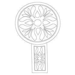 경복궁 집경당 도리(61168)