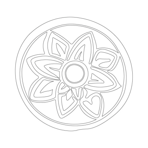 연화문수막새(22627)