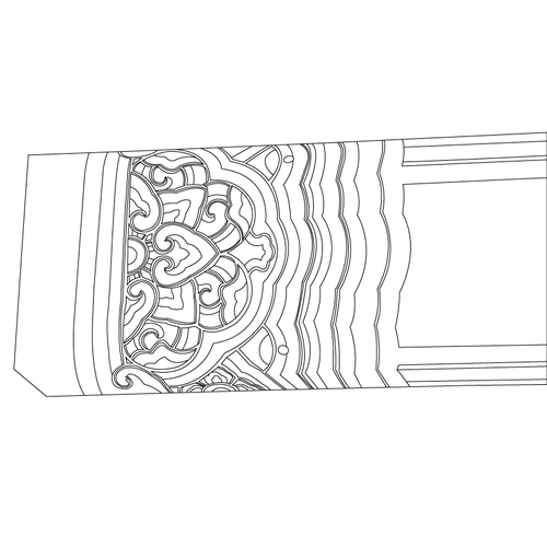 경복궁 흥례문 보머리(61190)