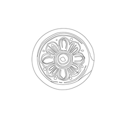 연화문수막새와당(16307)