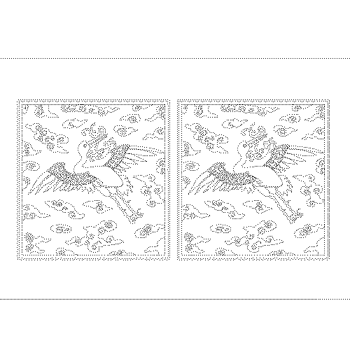 단학흉배(101345)