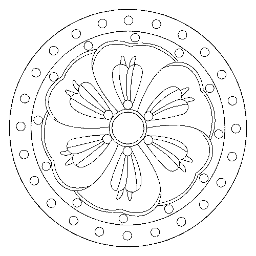 화문수막새(102033)