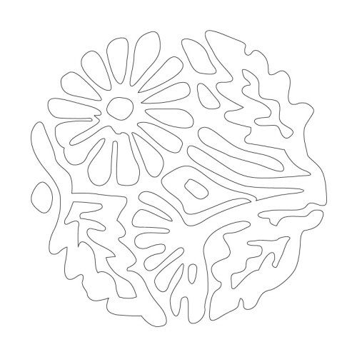 꽃문,잎사귀문(30959)