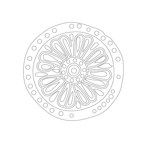 연꽃무늬수막새(52609)