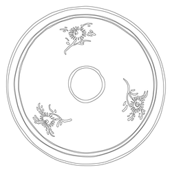 청자상감국화문대접(79475)