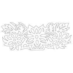 꽃문,잎사귀문(35250)