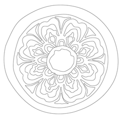 연꽃무늬수막새(16589)