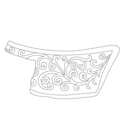 덩굴문암막새(61276)