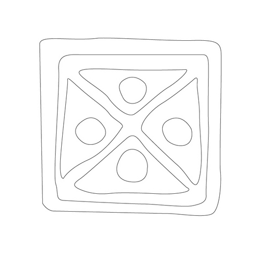 삼각형문(13745)