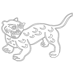 소나무·호랑이문(76145)