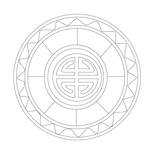 만자문,동그라미문,톱니문(35296)
