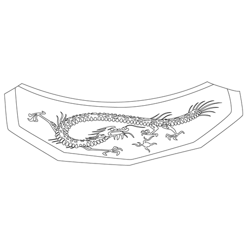 수원향교 대성전 암막새(59696)