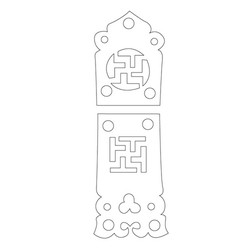 꽃문,만자문(11635)