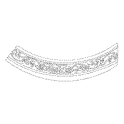 인동당초무늬암막새(113922)