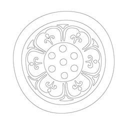 연화문수막새(51368)