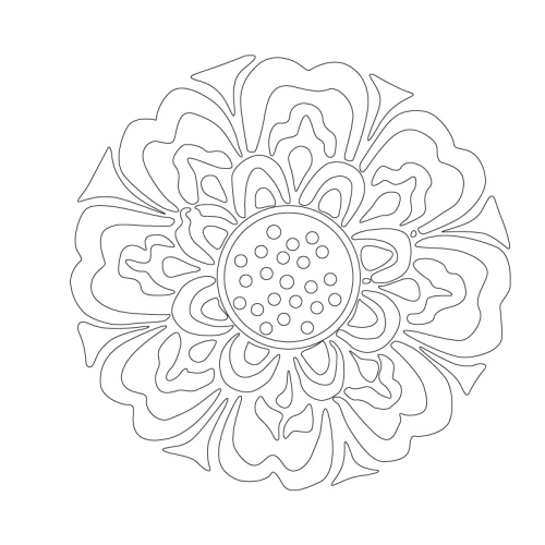 연꽃문,구슬이음문(34042)