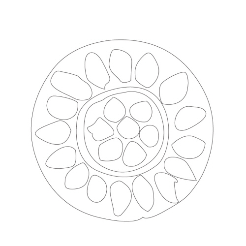 백자떡살(24619)
