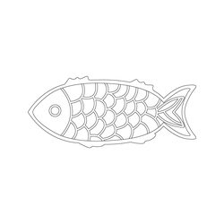 물고기문(7547)