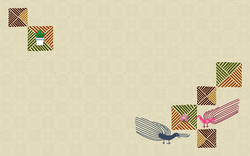 빗살문, 연꽃·덩굴·봉황무늬암막새(2000005)