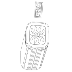 경복궁 건숙문 종도리(61148)
