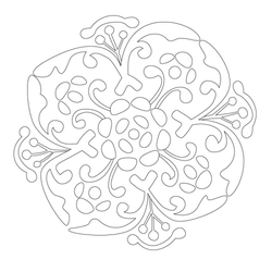 연꽃문, 인동문, 구슬이음문(28954)