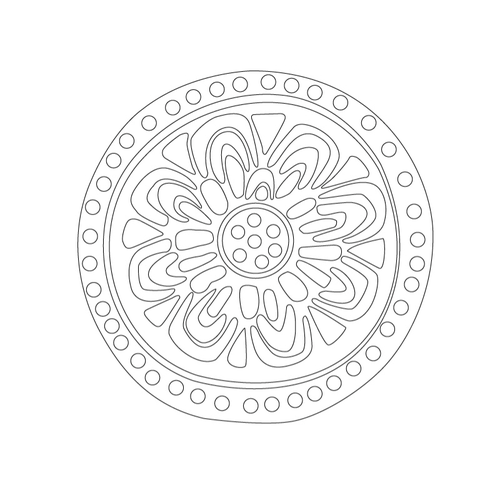 연꽃무늬수막새(52569)