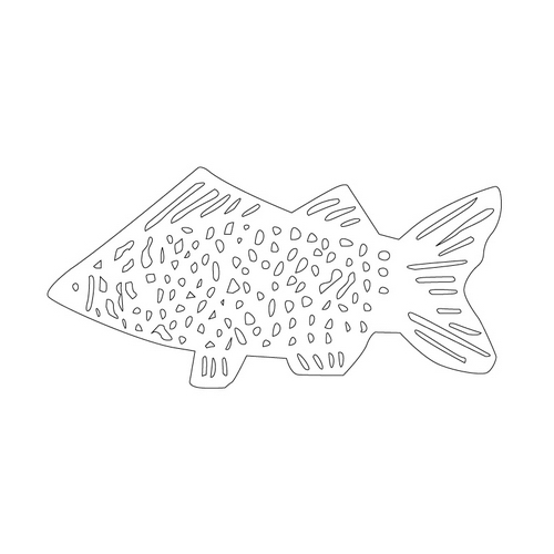물고기문(13093)