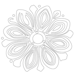 연꽃문, 구슬이음문(30507)