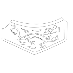 영릉 정자각 암막새(61794)