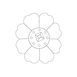 공산성 임류각 금속장식(73879)
