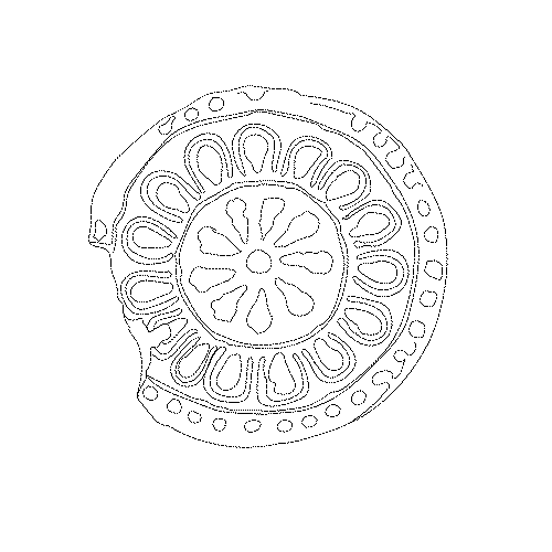 연화문수막새(113659)