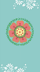 인동연꽃무늬수막새 (1001395)