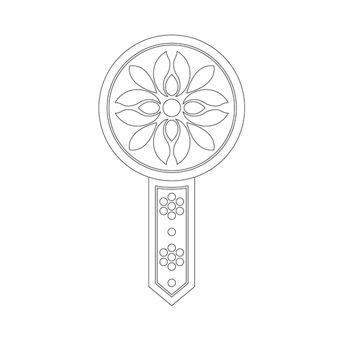 건릉 비각 도리(1450)