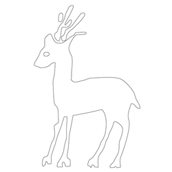 사슴문(13684)