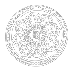 연꽃보상화문수막새(16983)