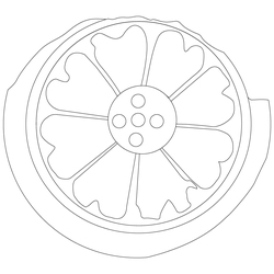 연화문수막새(53280)