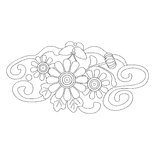 은제화형뒤꽂이(114546)